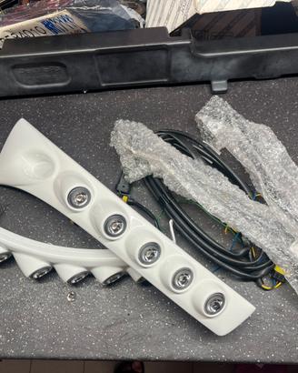 coppia luci diurne DRL LED Hella per Fiat Ducato