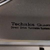 scritta adesiva nera per technics sl-1200  Logo