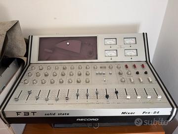 Fbt solid state mixer pro 84 echo a nastro