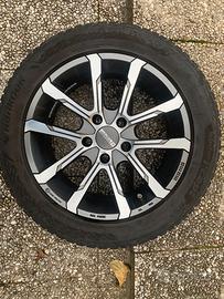 GOMME INVERNALI HANKOOK 225/55 R17 E CERCHI  MOMO