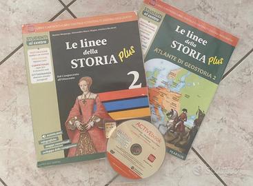 Le linee della storia 2 plus con atlante