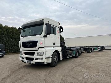 MAN MAN TGX 26.480 SCARRABILE CON GRU