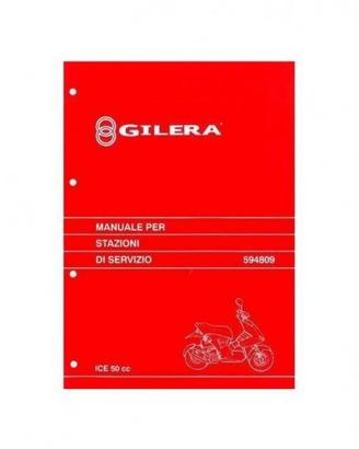 Manuale stazioni servizio Gilera ICE