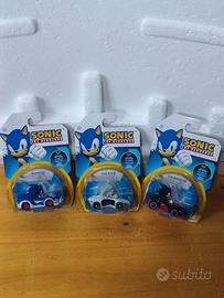 Set 3 die cast cars Sonic The Hedgehog