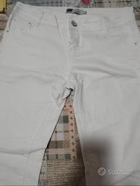 Jeans elasticizzati Combipel bianchi