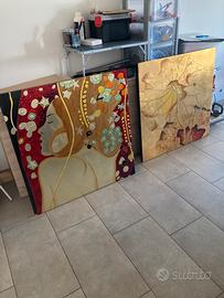 Quadro decorativo moderno in stile contemporaneo
