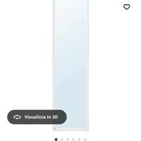 Specchio Ikea bianco