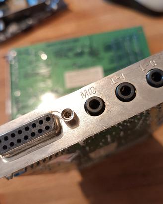 Coppia di schede audio ISA 16bit