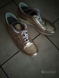 Scarpe donna colore oro tg 40