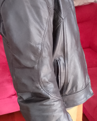 Giubbotto in pelle per moto