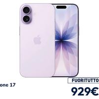 Iphone 17  256 gb imballato con scontrino