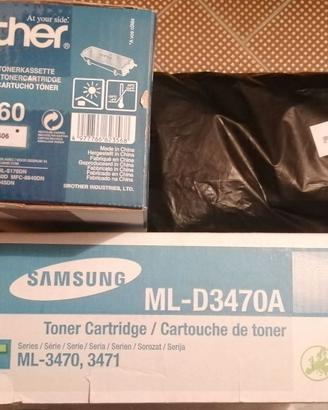 Varie cartucce per stampanti, nuove