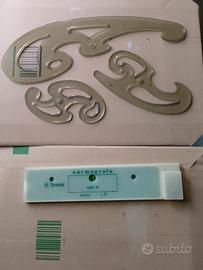 Squadre, righelli e normografo 