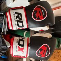 Set da boxe : sacco guanti e fascie