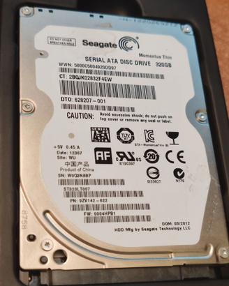 Hard Disk Seagate Momentum 320 gb