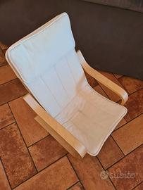 Poltroncina pong ikea bimbo