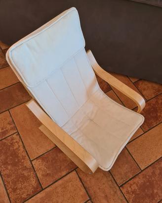 Poltroncina pong ikea bimbo