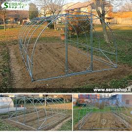 Struttura arco tunnel serra box gazebo pollaio pvc