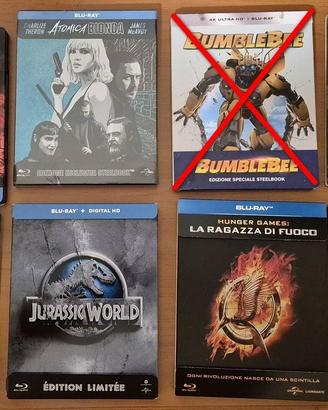 Lotto 7 film in bluray Steelbook