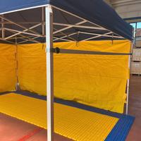 Gazebo Mastertent 4,5x3 con pavimento