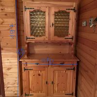 Credenza legno stile baita