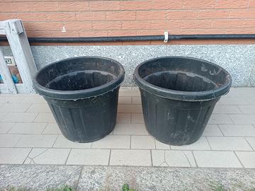 Vasi grandi  in plastica diametro 50 cm