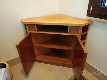 Angoliera legno massello