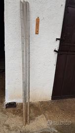 20 Paletti per orto altezza cm 200  diametro cm 35