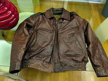 Giubbino in pelle Oversize Fly Jacket