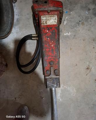 martello x escavatore  da 100 kg