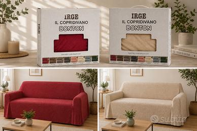 Copridivano IRGE Bonton 4 posti elasticizzato