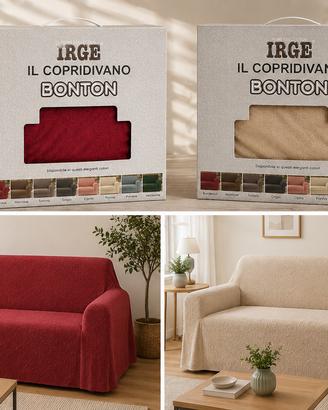 Copridivano IRGE Bonton 4 posti elasticizzato