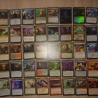 Lotto 40 carte rare Magic MTG con foil e full art