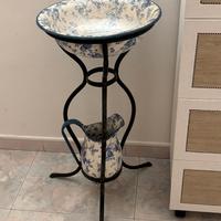 Lavabo decorativo vintage con brocca