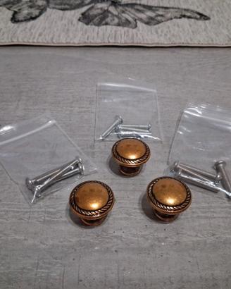 Set pomoli in ottone