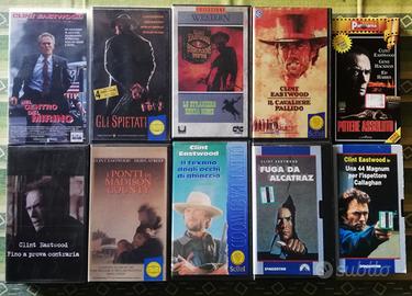 Clint Eastwood - Lotto 10 VHS