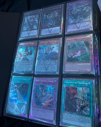 Carte Yu gi oh + deck + album + due box