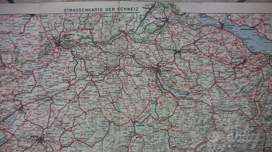Carta della Svizzera - 1960