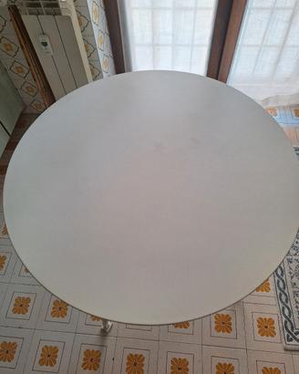 Tavolo tondo ferro battuto DOPPIO PIANO TRASLOCO.