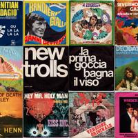 Collezione Hits anni 1970-74 in 45 giri. 11 dischi