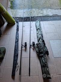 attrezzatura carp fishing