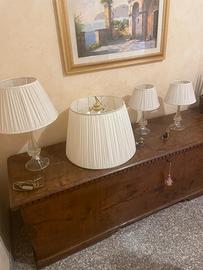 Set lampadrio, abat-jour, e luce da tavolo