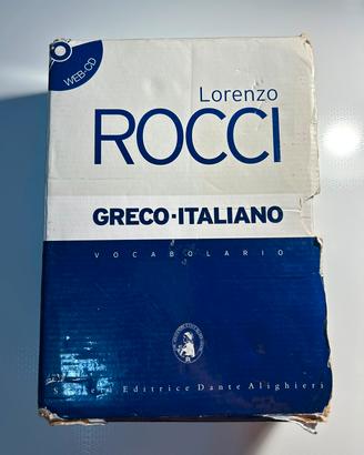 vocabolario Lorenzo rocci greco italiano per liceo