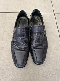 Scarpe uomo formali grigio lucido, Pignatelli, 43