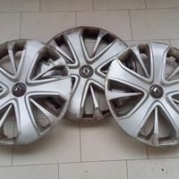 3 Copricerchi Renault 15" Originali