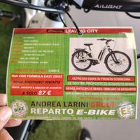 Ebike City Fantic Leaving City
