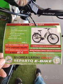 Ebike City Fantic Leaving City