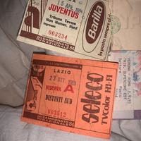 Biglietti stadio anni 80 /90