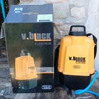 pompa a spalla elettrica volpi v black elektron 12