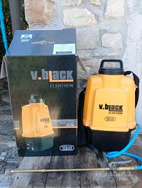 pompa a spalla elettrica volpi v black elektron 12